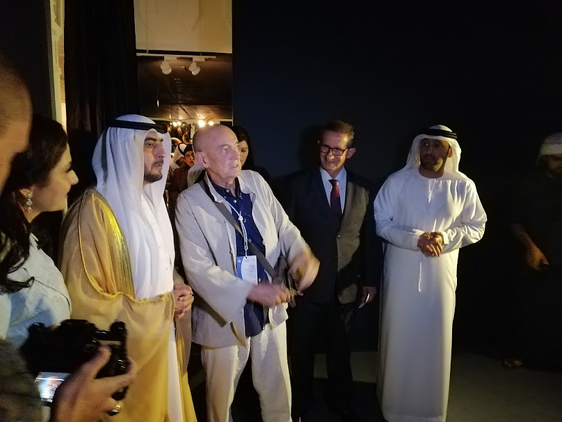 Instalación "Signos Mutantes" de Diego Moya en el encuentro anual de la SIAF - HORIZONTS de Sharjah