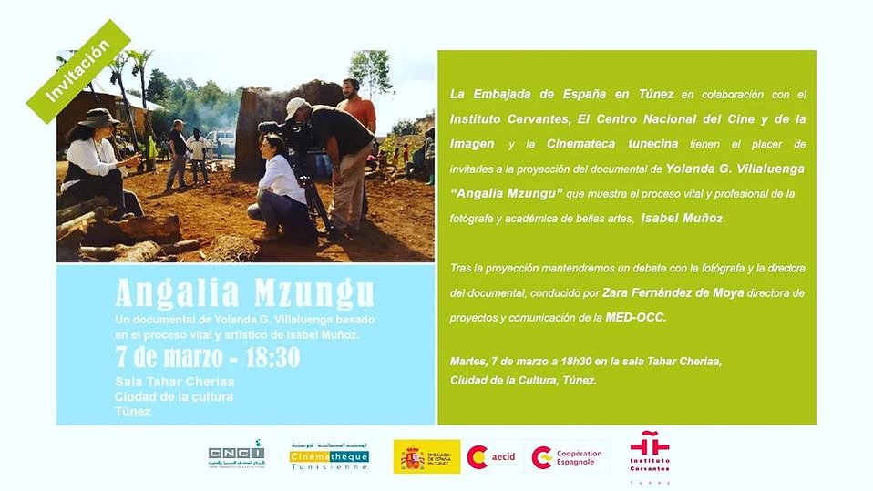 Ciclo, Fragmentos de vida y arte, organizado por Zara Fernández De Moya, en la Cinémateque de Túnez