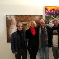 Zara Fernández de Moya y Santiago Olmo, comisarios de la exposición Miradas Paralelas. Irán-España: fotógrafas en el espejo en La Cárcel de Segovia