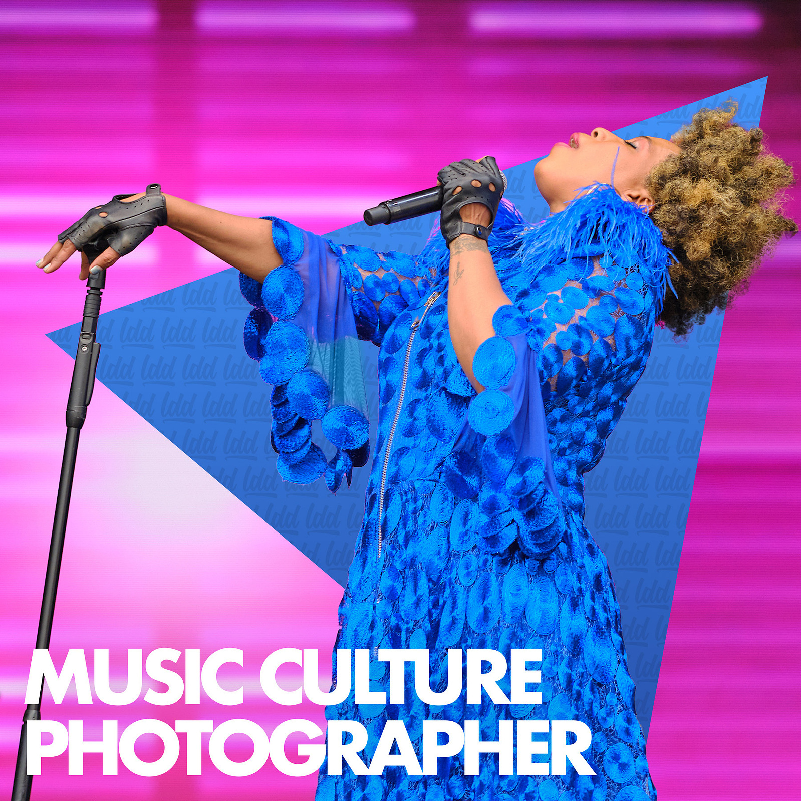 Macy Gray performs on stage at Mighty Hoopla, London