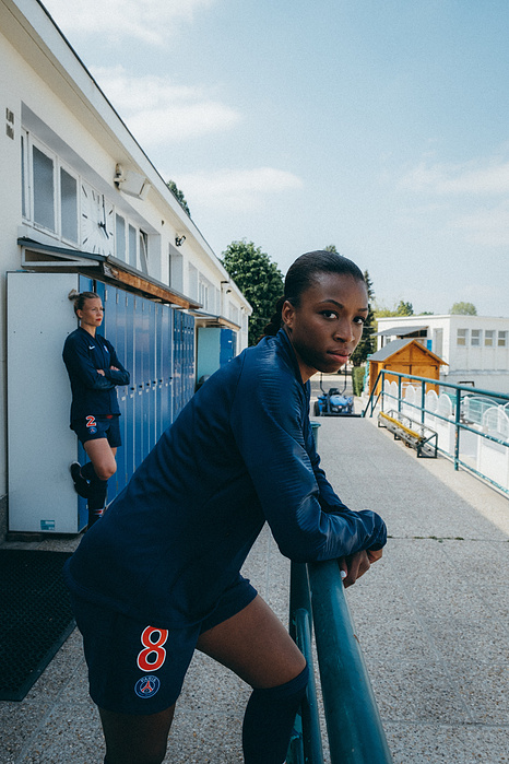 Grace Geyoro et Hanna Glas