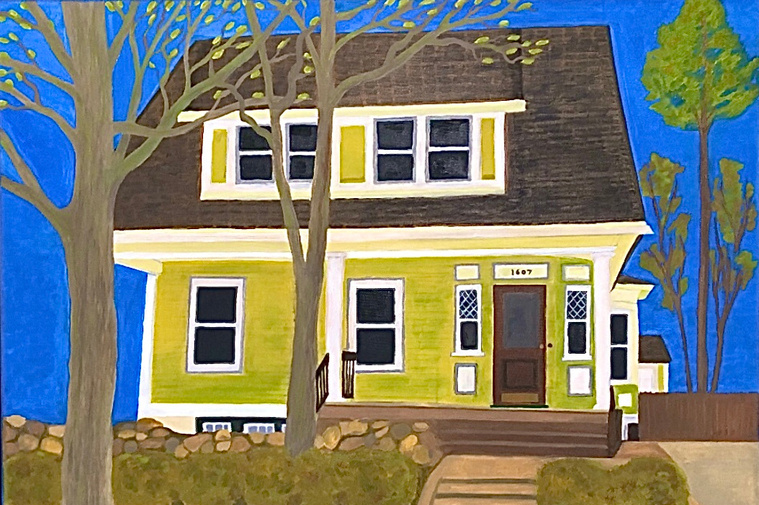 Ann Arbor Home 22x28