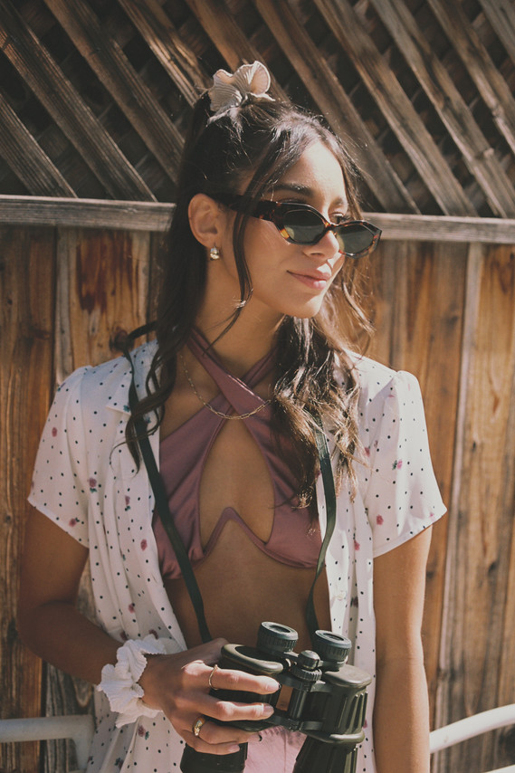 Lya and Gaby for Alkeme Gold campaign Fall 2020 shot on 35mm film by gara