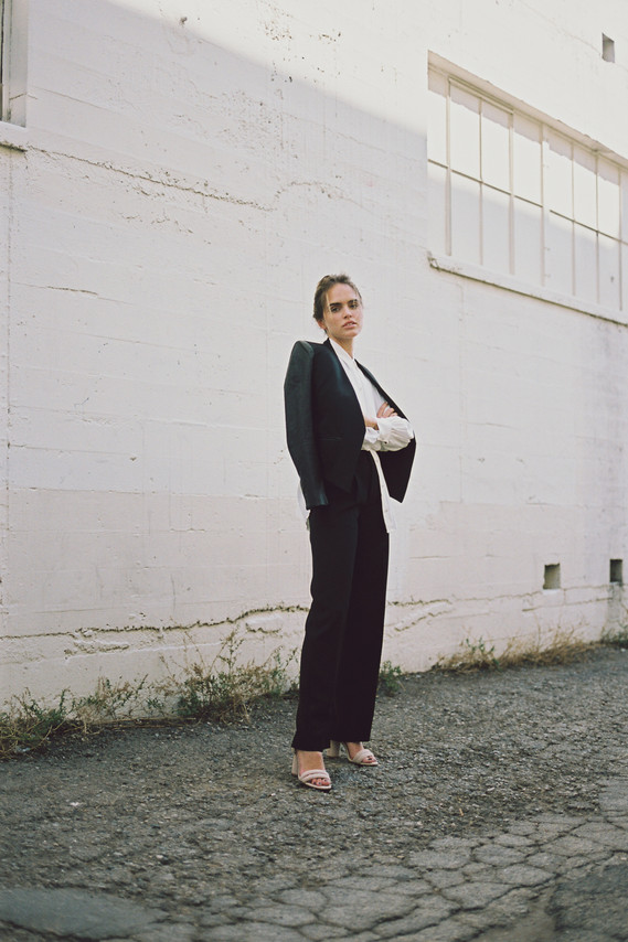 Editorial with Kassidy Ramirez shot in 35mm film by gara in Los Angeles