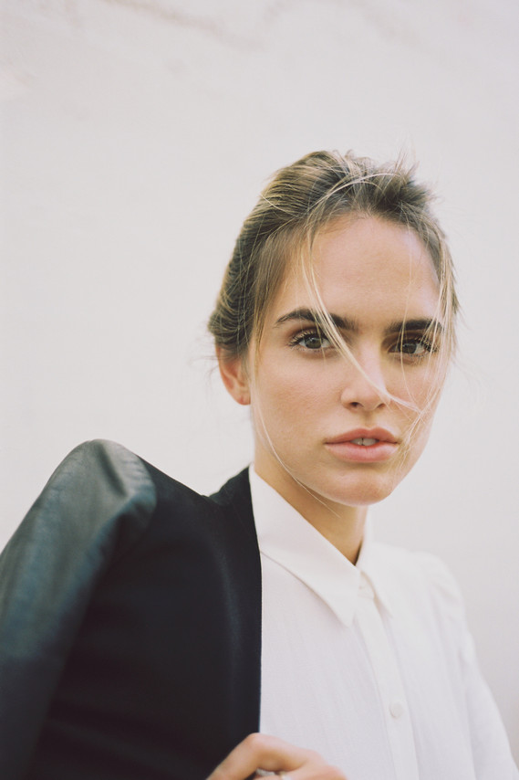 Editorial with Kassidy Ramirez shot in 35mm film by gara in Los Angeles