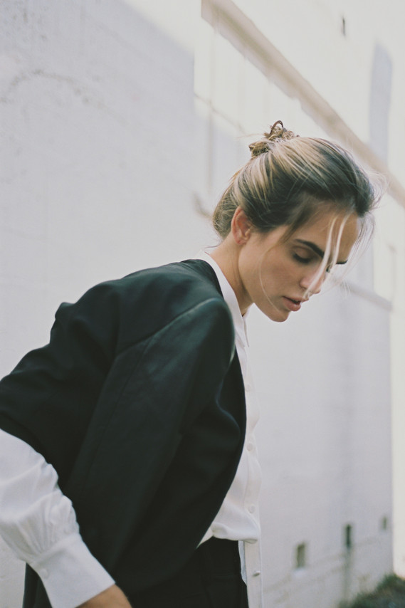 Editorial with Kassidy Ramirez shot in 35mm film by gara in Los Angeles