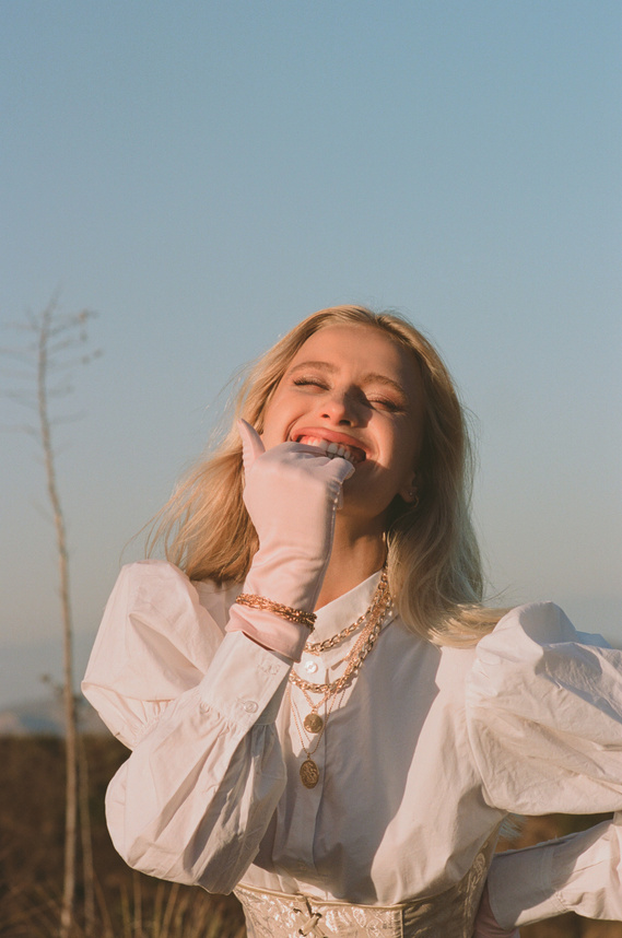 Svetlana Uchuvatova shot on film by gara  for New Wave Mob Journal- The long lost disciple
