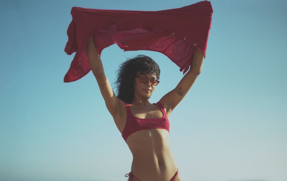 Veronika Pagan campaign Summer 2020 shot on 35mm by gara