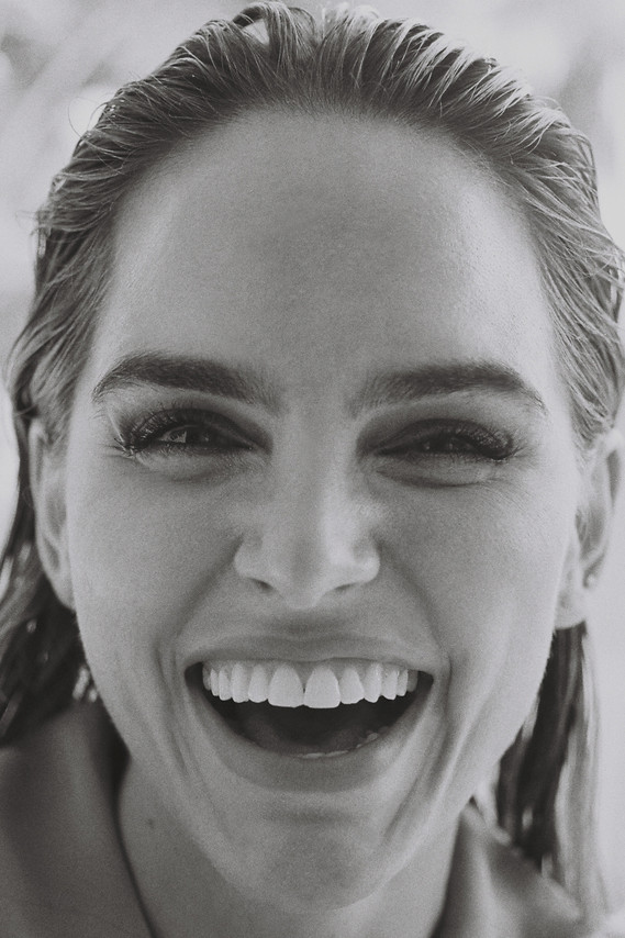 Suits Editorial with Kassidy Ramirez shot in 35mm film by gara in Los Angeles