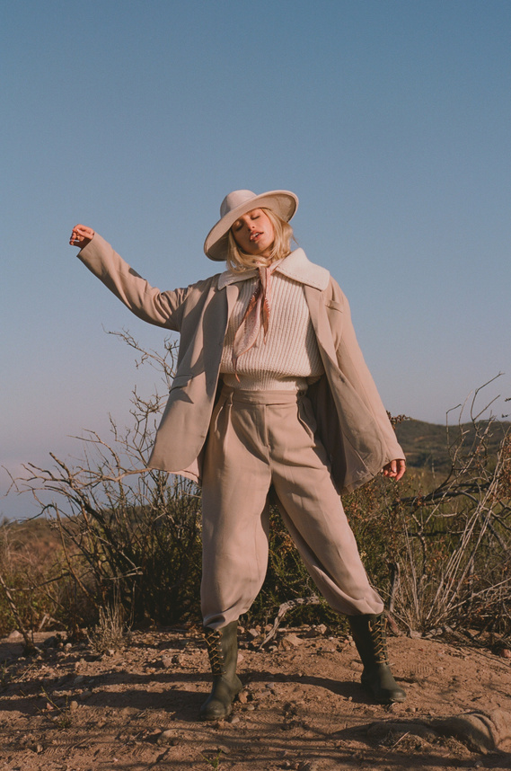Svetlana Uchuvatova shot on film by gara  for New Wave Mob Journal- The long lost disciple