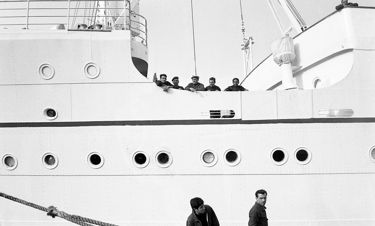 Italy, Port, Naples, 1965, Photography, Black and White,  Hope, Herman Wurmfeld, Hope Wurmfeld, Hope Herman Wurmfeld