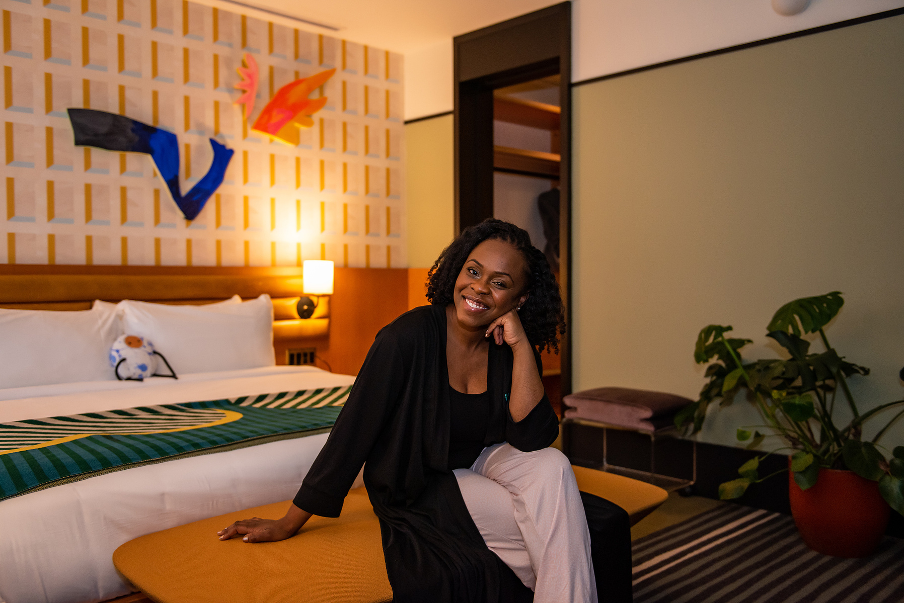 Photo of Emily Mills at The Drake Hotel taken by Leilah Dhoré for How She Hustles x The Drake Hotel Article
