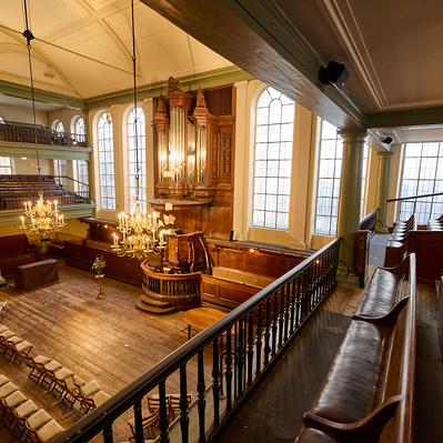 Secret Mennonite church in Amsterdam