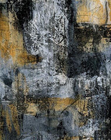 Disappearing Man is an expressionistic modern art painting by Cam Villar
