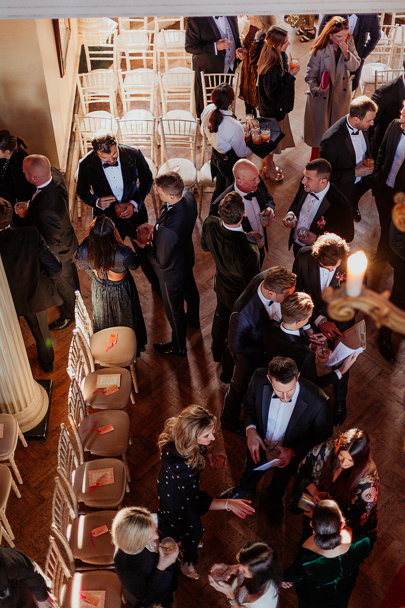 Wedding Drinks Reception at Hampton Court House, West London