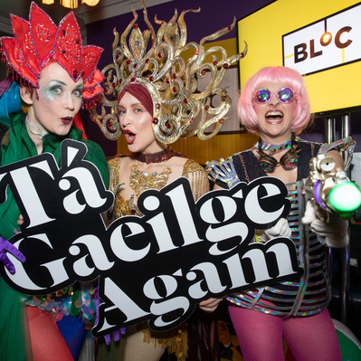 Press PR Photocall launch event for TG4 programme - PR photographer Dublin 