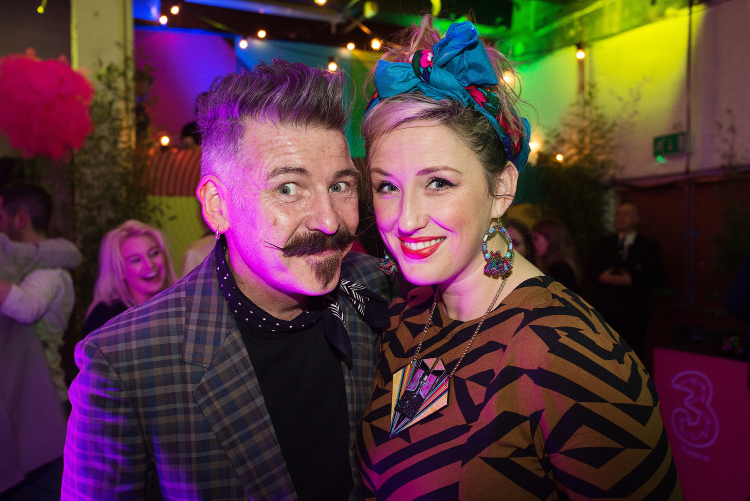Irish musician Jerry Fish pictured at a Live Social Event NYE concert after-party in Dublins 3Arena professional event photographer