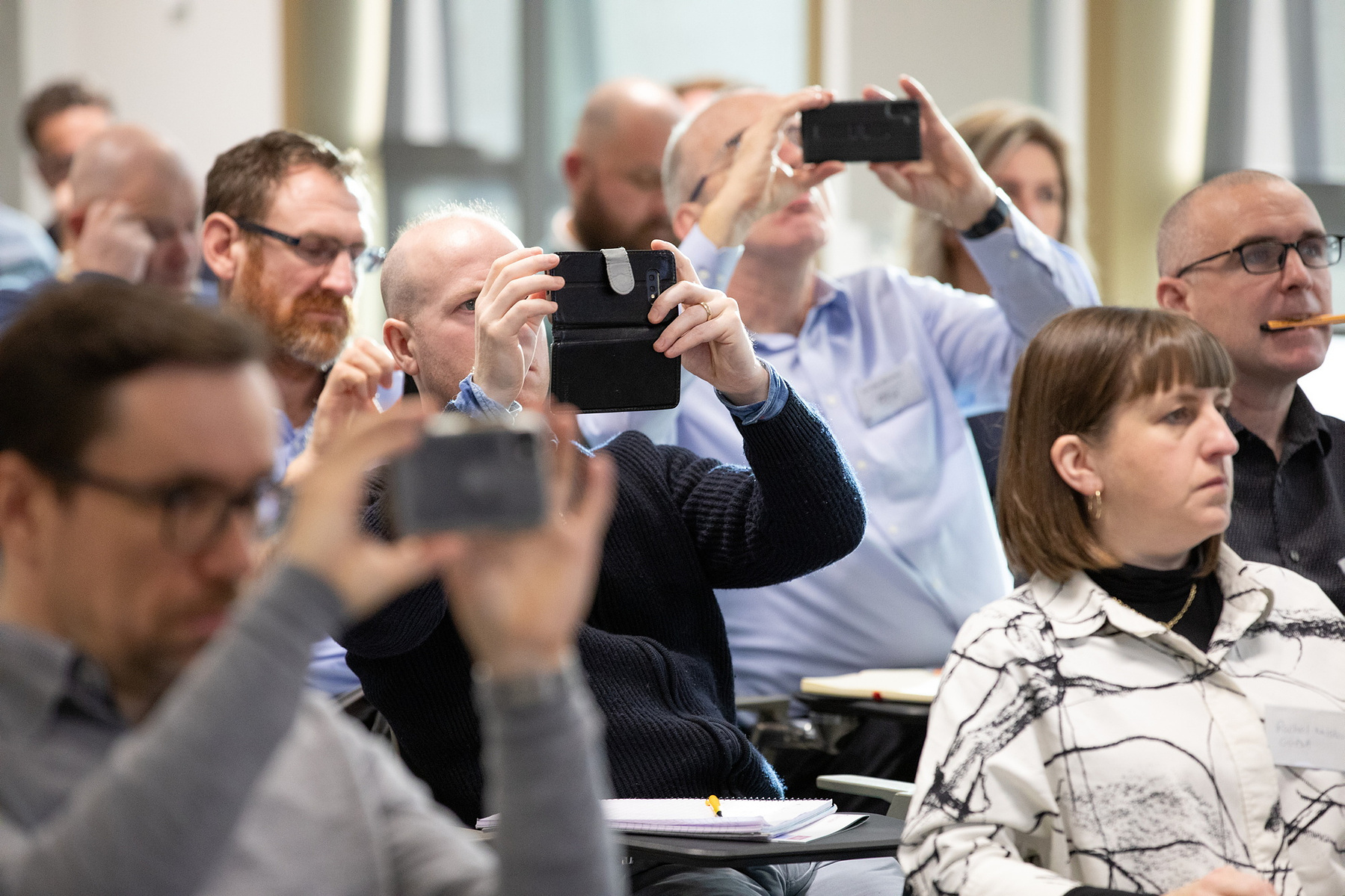 Professional conference and event photo of attendees at the CWMF BIM Mandate Conference 2023. Conference & event photographer Dublin www.eventimage.ie