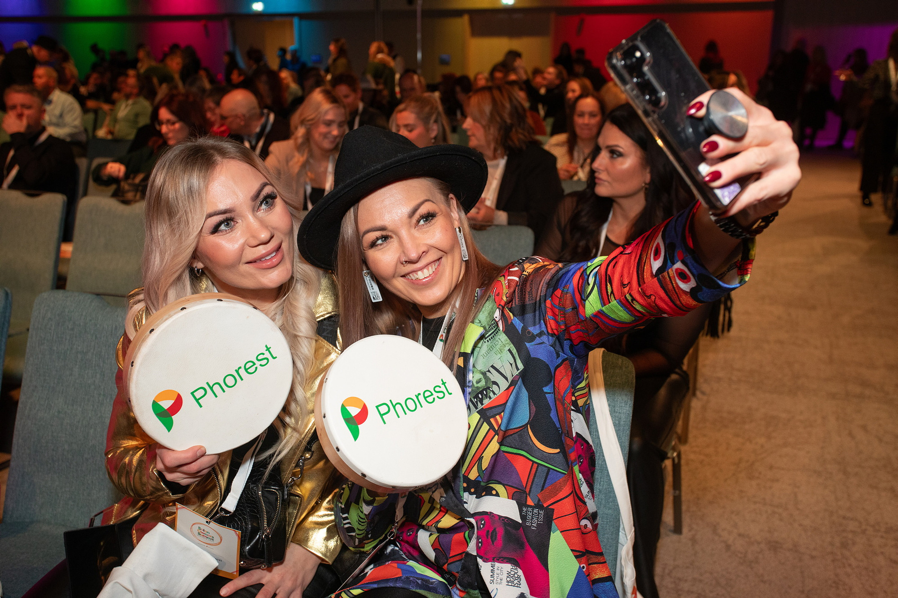Live event photo of attendees at Salon Owners Summit 2024 in Dublin Royal Convention Centre. Professional event photographer Dublin