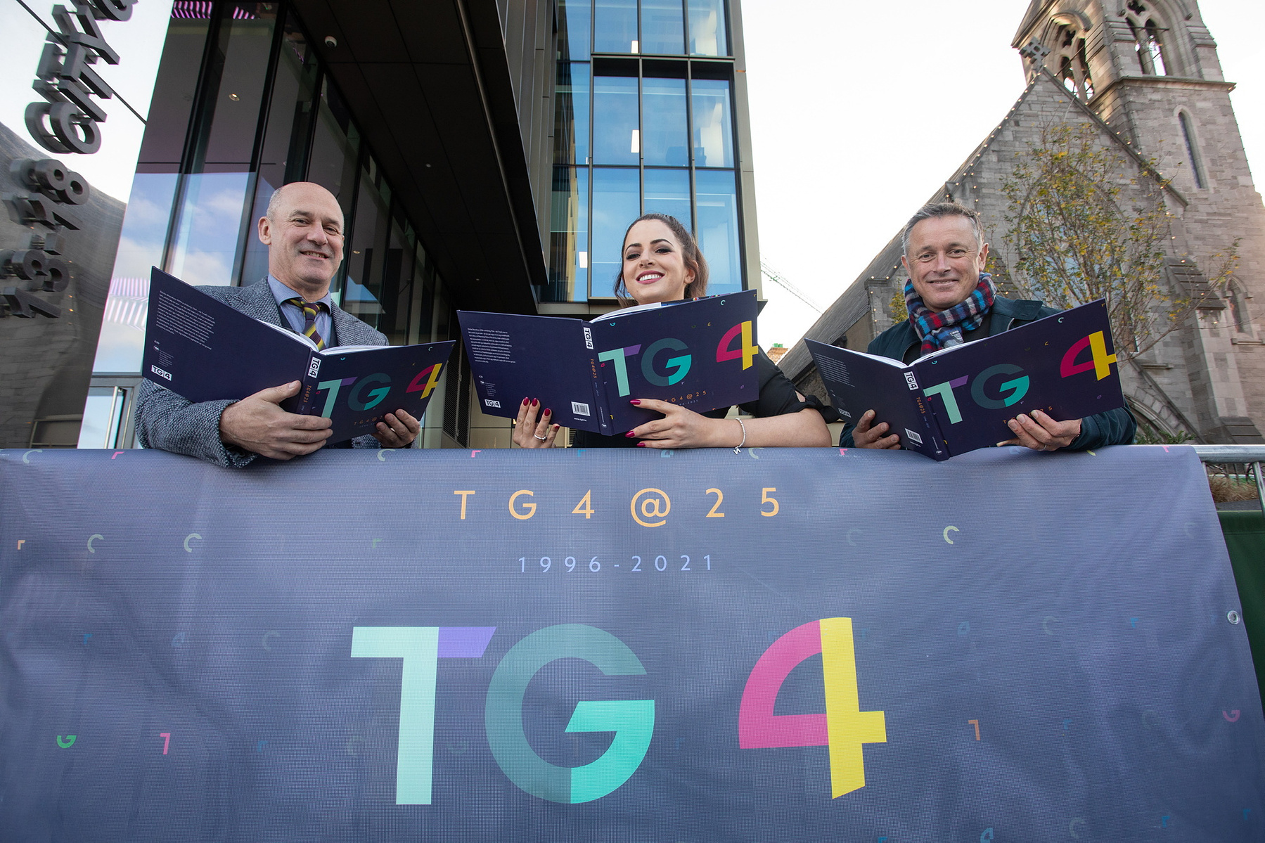 Press PR book launch. TG4 launches new book TG4 @ 25 to celebrate TG4’s 25 years on air