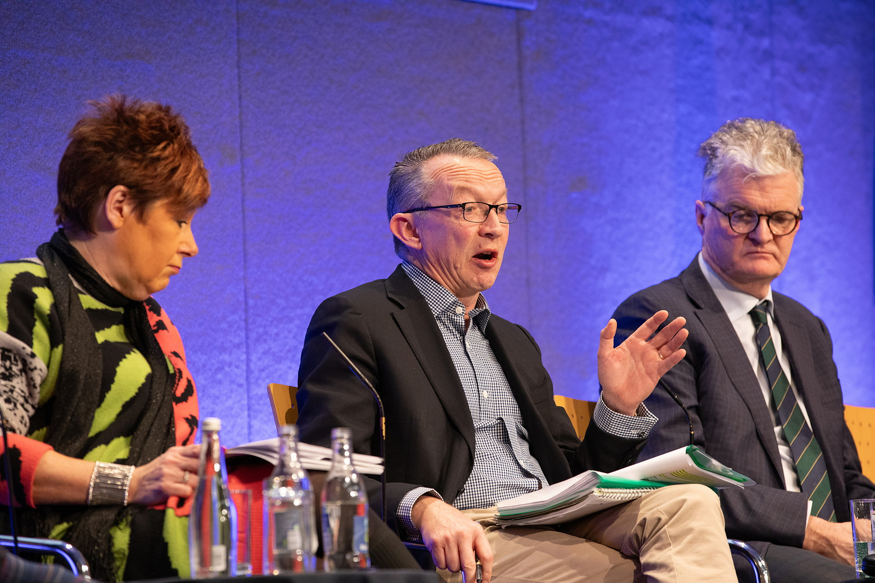 Group event photo of attendees at The Health and Social Care Conference in Dublin Castle.  Corporate Event Photographer Dublin 