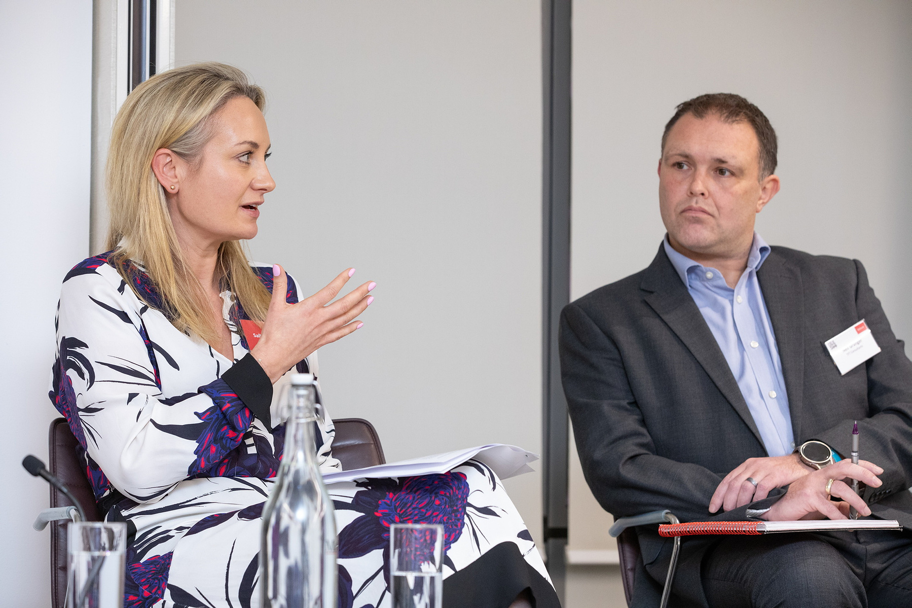 Event photo of the panel at The Legal 500, Green Summit Ireland 2023 at Matheson LLP Dublin. Corporate event photography www.eventimage.ie