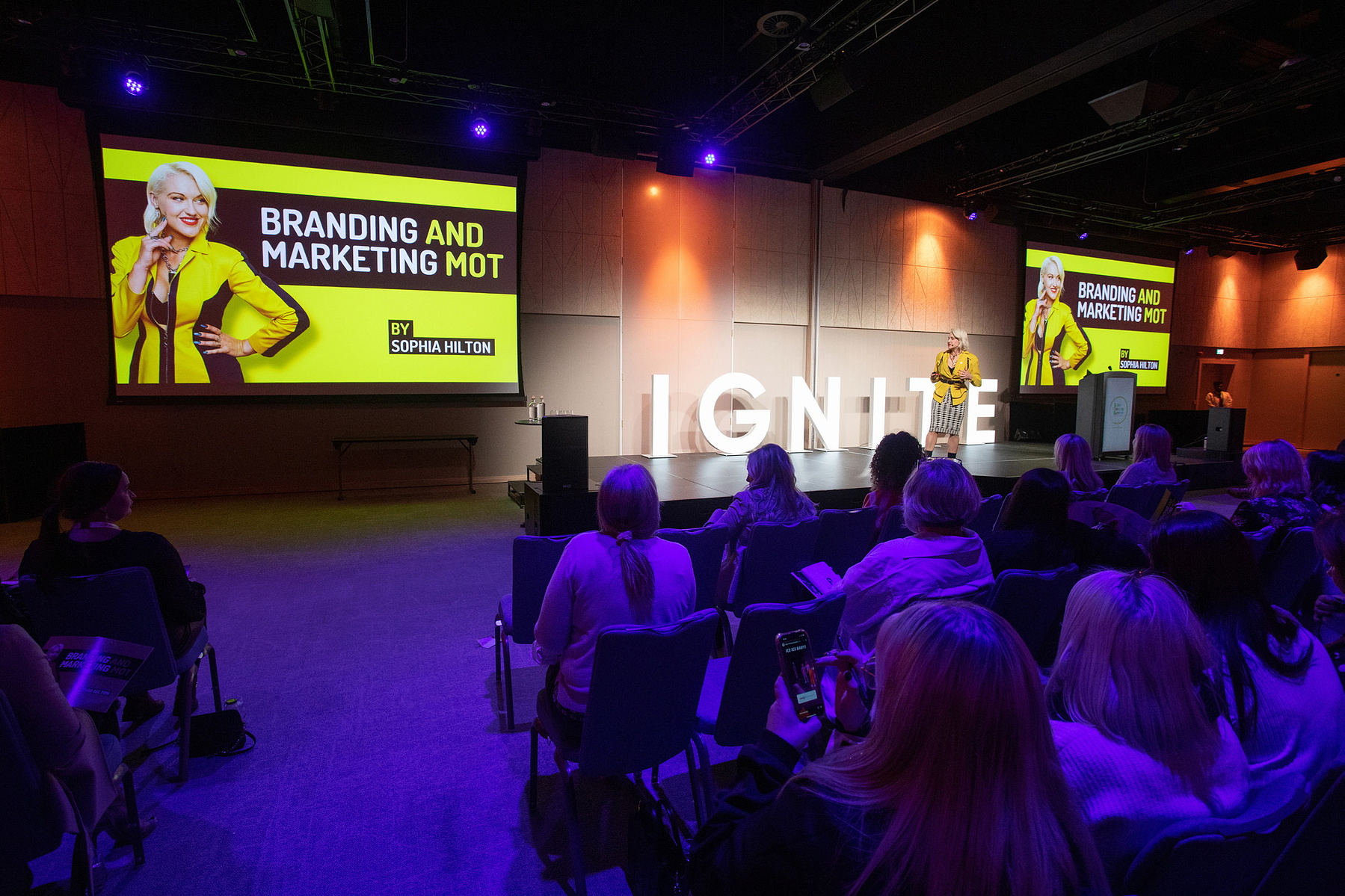 Event photographer Dubin room view of Salon Owners Summit 2023 in Dublin Royal Convention Centre