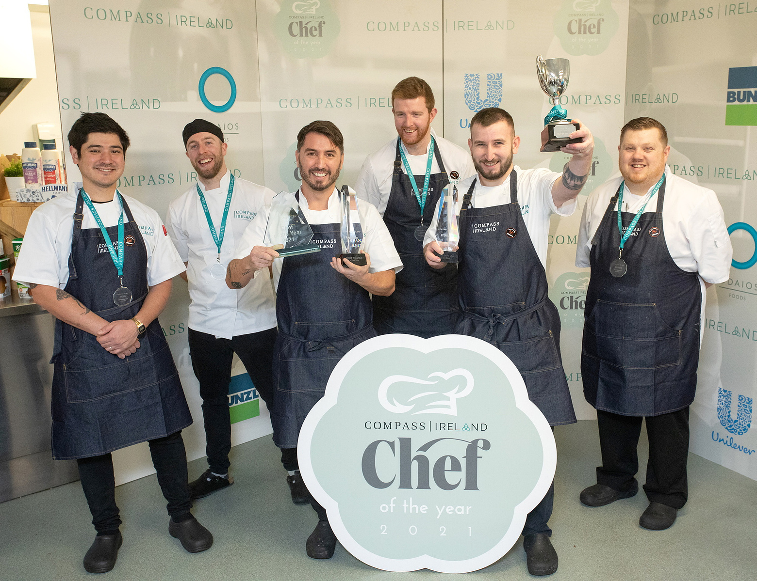 Compass Ireland - Chef of the Year Event 2021 Live event awards photographer Dublin 