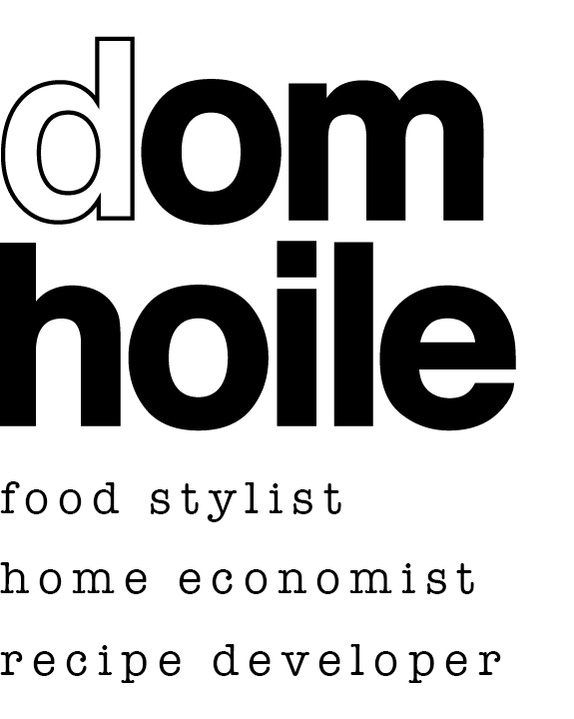 Dom Hoile Food stylist, Home economist, Recipe development, food styling