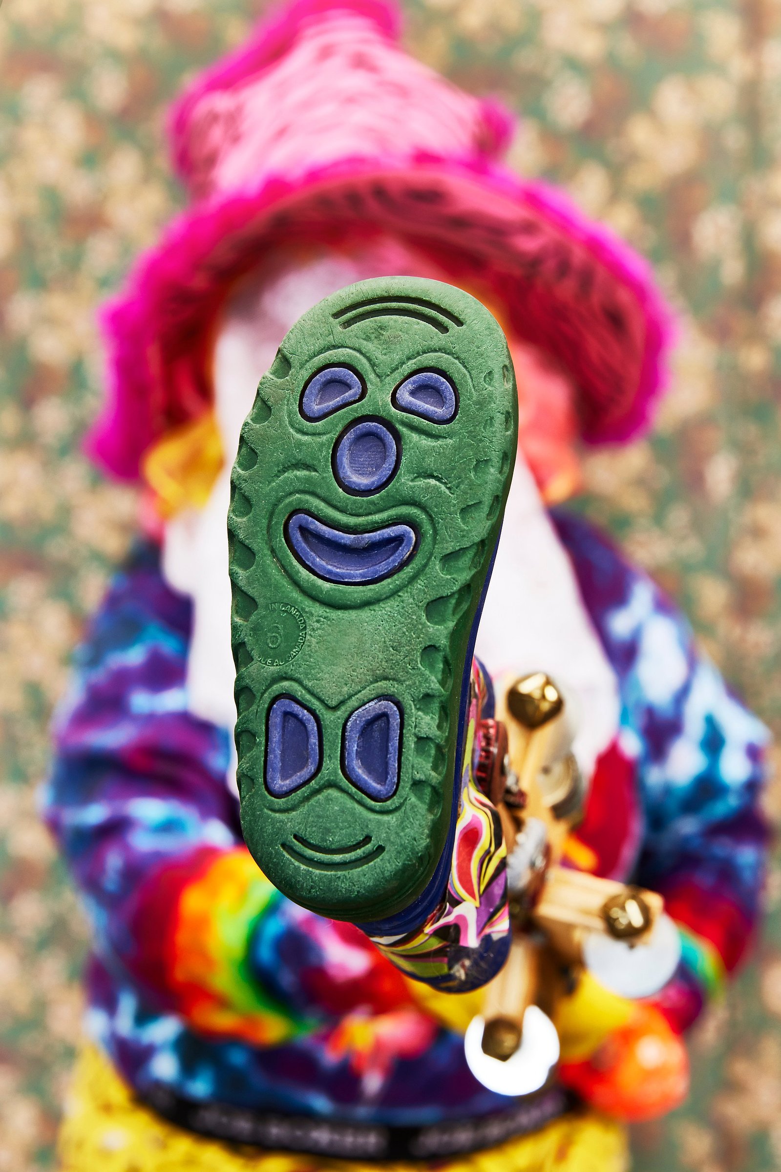Portrait of a mummer's ugly stick in St John's, Newfoundland. Sharon Hynes was photographed by Adam Coish Photography in 2022.