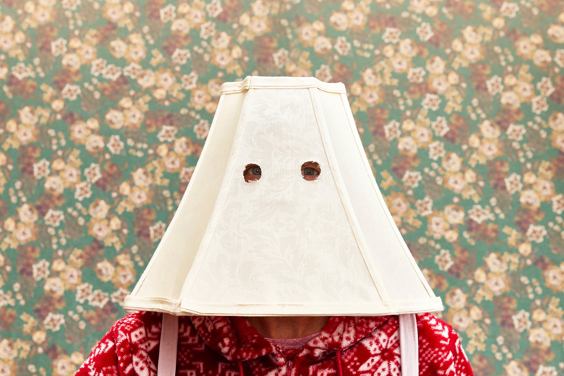 Portrait of a mummer in St John's, Newfoundland. Sharon Brophy was photographed by Adam Coish Photography in 2022.