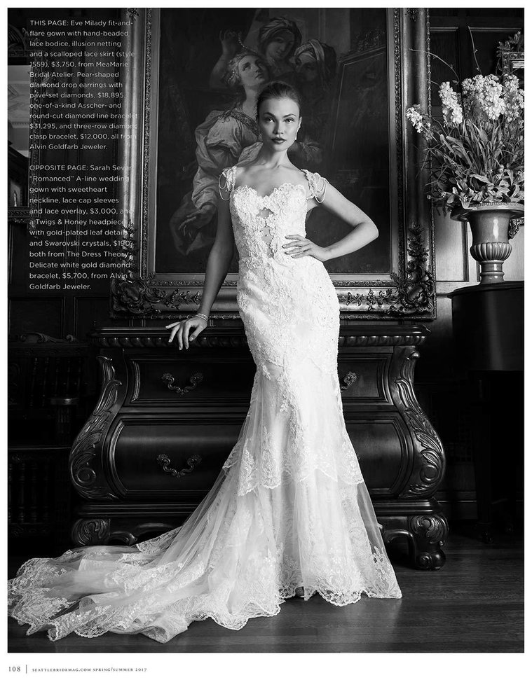 Seattle Bride editorial by fashion photographer Jason Deetz