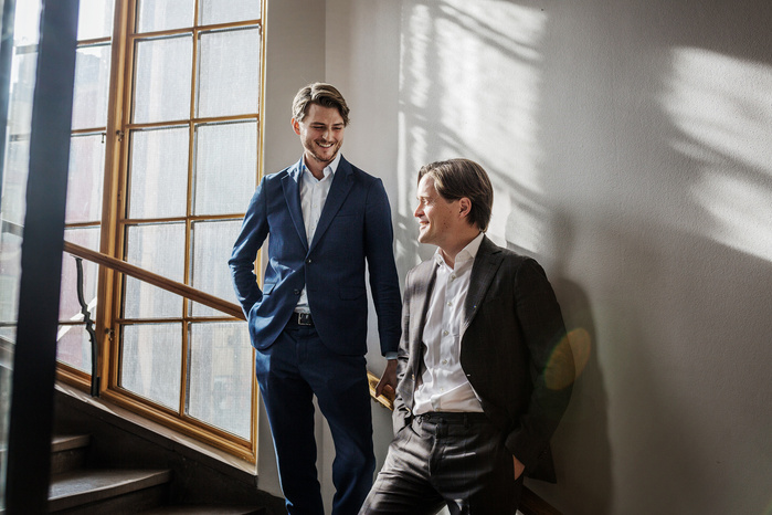 20190920 Stockholm
De nya förvaltarna Carl Bertilsson och Simon Peterson för Didner&Gerge Aktiefond
Foto: Josefine Stenersen