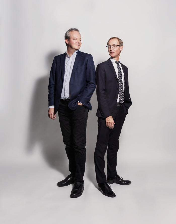 20191010 Stockholm
Riksbankens vicechef Per Jansson och SEB:s chefsekonom Robert Bergqvist.
Foto: Josefine Stenersen