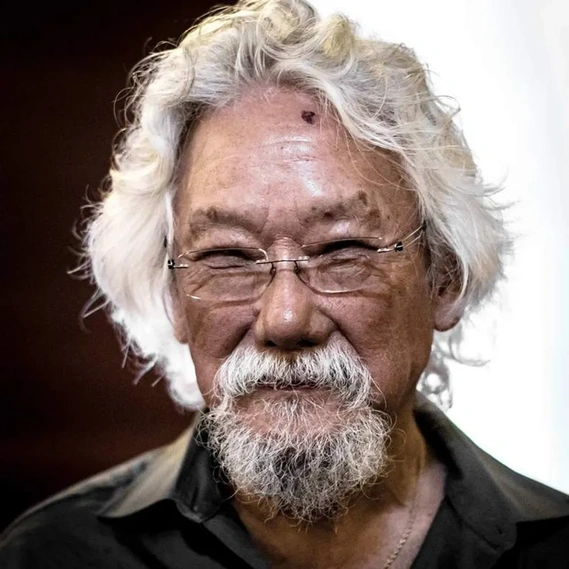 Portrait de David Suzuki - Photographe Montreal