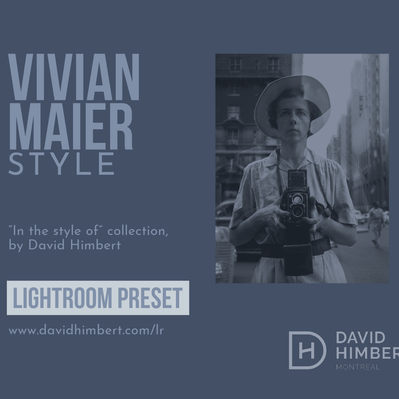 Vivian Maier Lightroom Preset Style