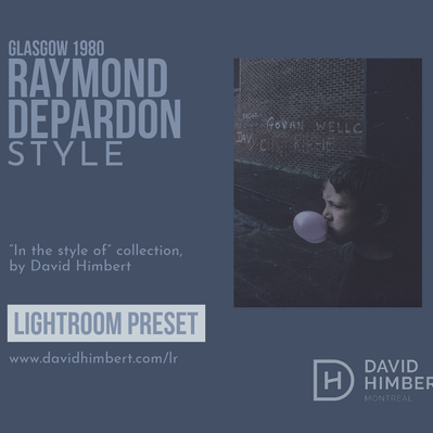 Raymond Depardon Lightroom Preset Style