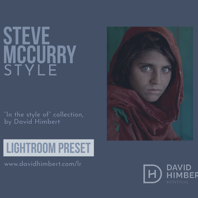 Steve McCurry Lightroom Preset Style