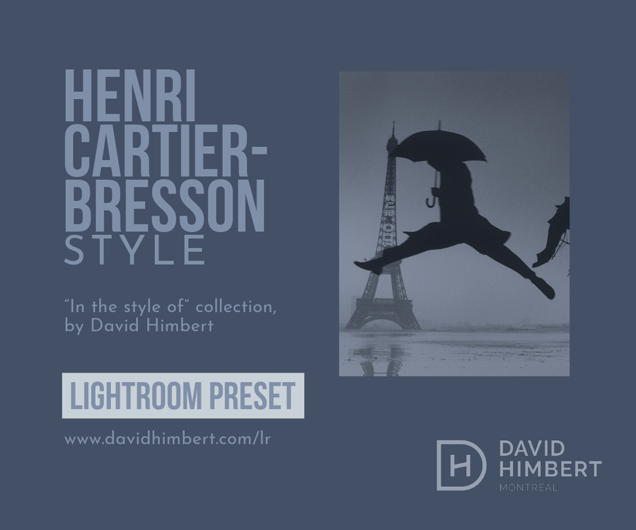 Lightroom Preset - Henri Cartier-Bresson