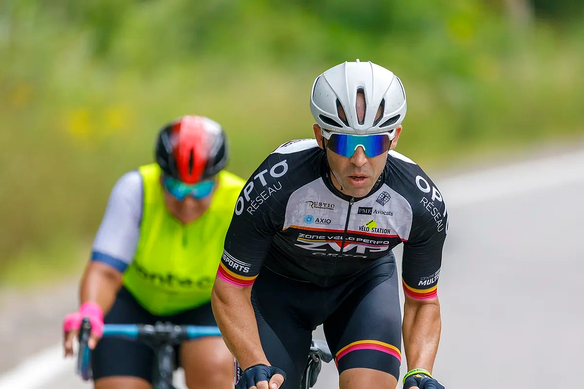 Photographie de sport - course cycliste