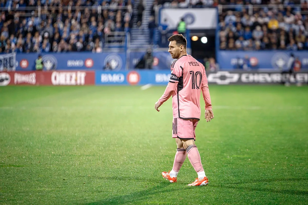 photographe de sport - Lionel Messi à Montréal