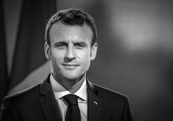 Portrait d'Emmanuel Macron