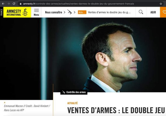 Photographe Montréal - Portfolio - Portrait d'Emmanuel Macron pour Amnesty International