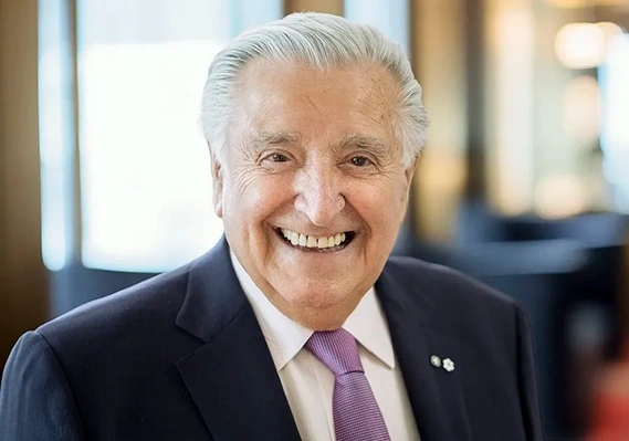  Portrait de Lino Saputo - Photographe David Himbert, Montréal