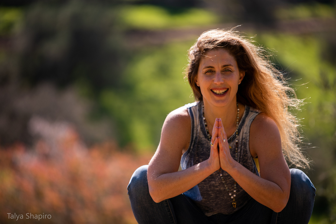 Michal Yarkoni at Luna Alignment Yoga teacher training center Koh-Phangan Thailand