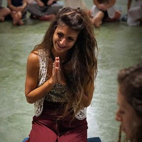 graduation ceremony at Luna Alignment Yoga yoga teacher training center Koh-Phangan Thailand