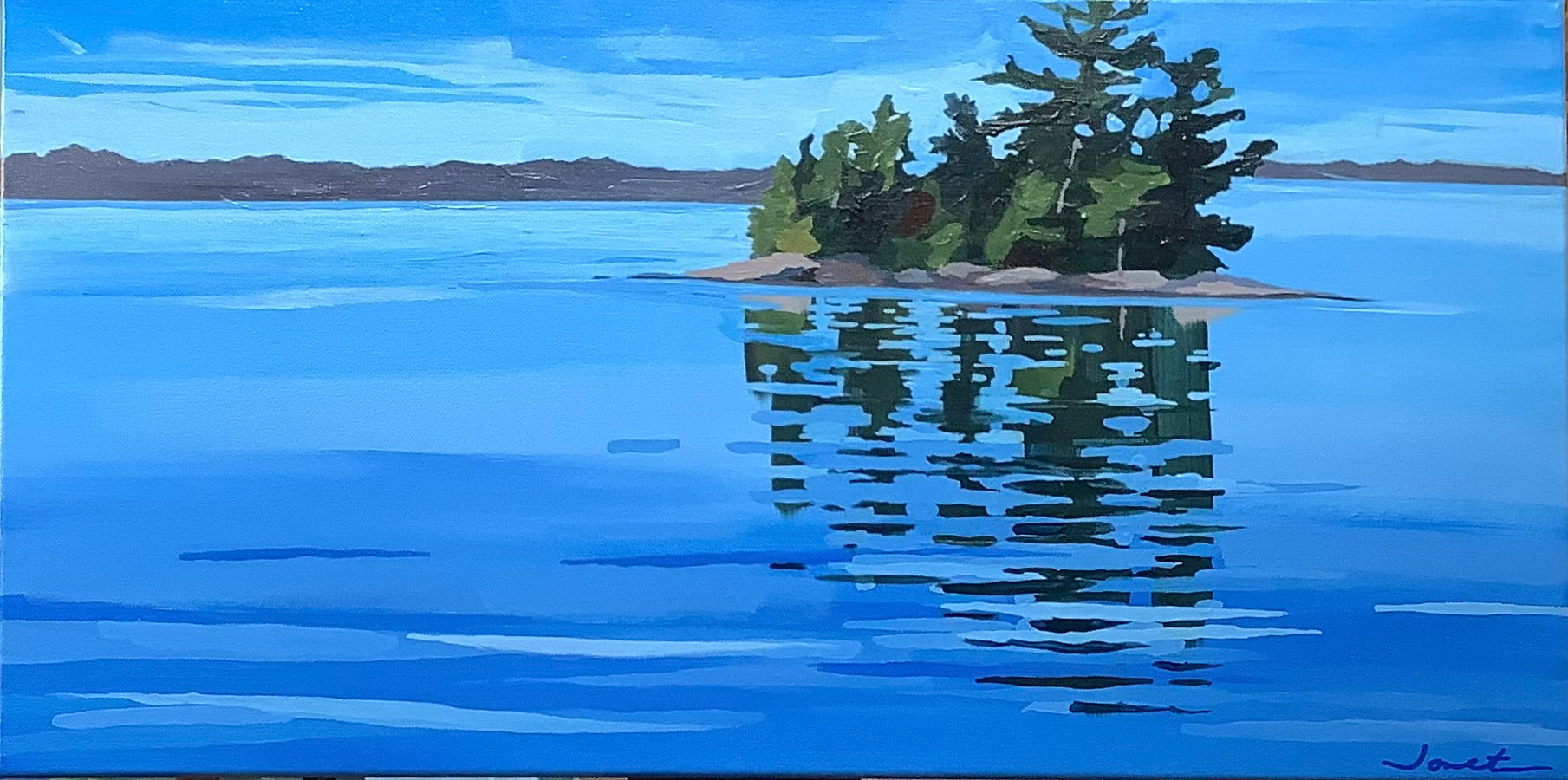 “Reflections”
14” x 28”
$ 380