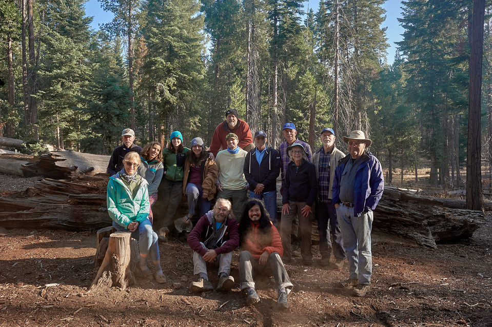 Yosemite Conservancy Volunteers week1 12, 2022.  