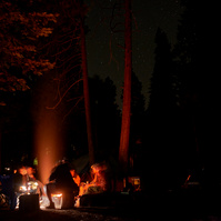 downtime at Hodgdon Meadow Campground, Big Oak Flat Road, Groveland, CA