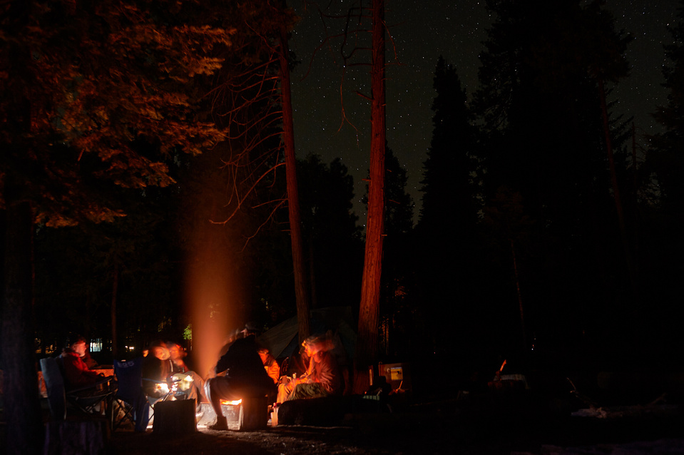 downtime at Hodgdon Meadow Campground, Big Oak Flat Road, Groveland, CA